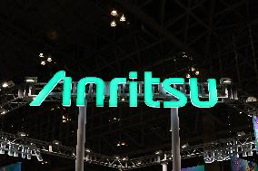 Anritsu signboard and logo